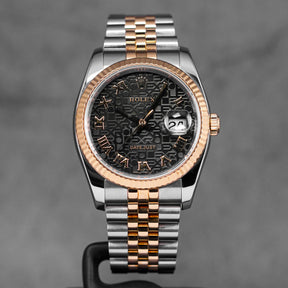 harga rolex datejust 36 black comp indonesia