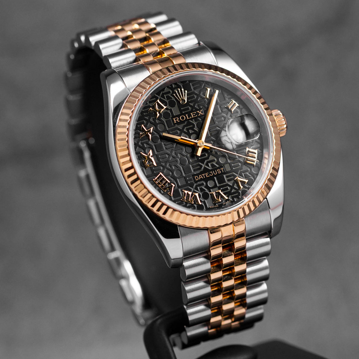 harga rolex datejust 36 black comp indonesia