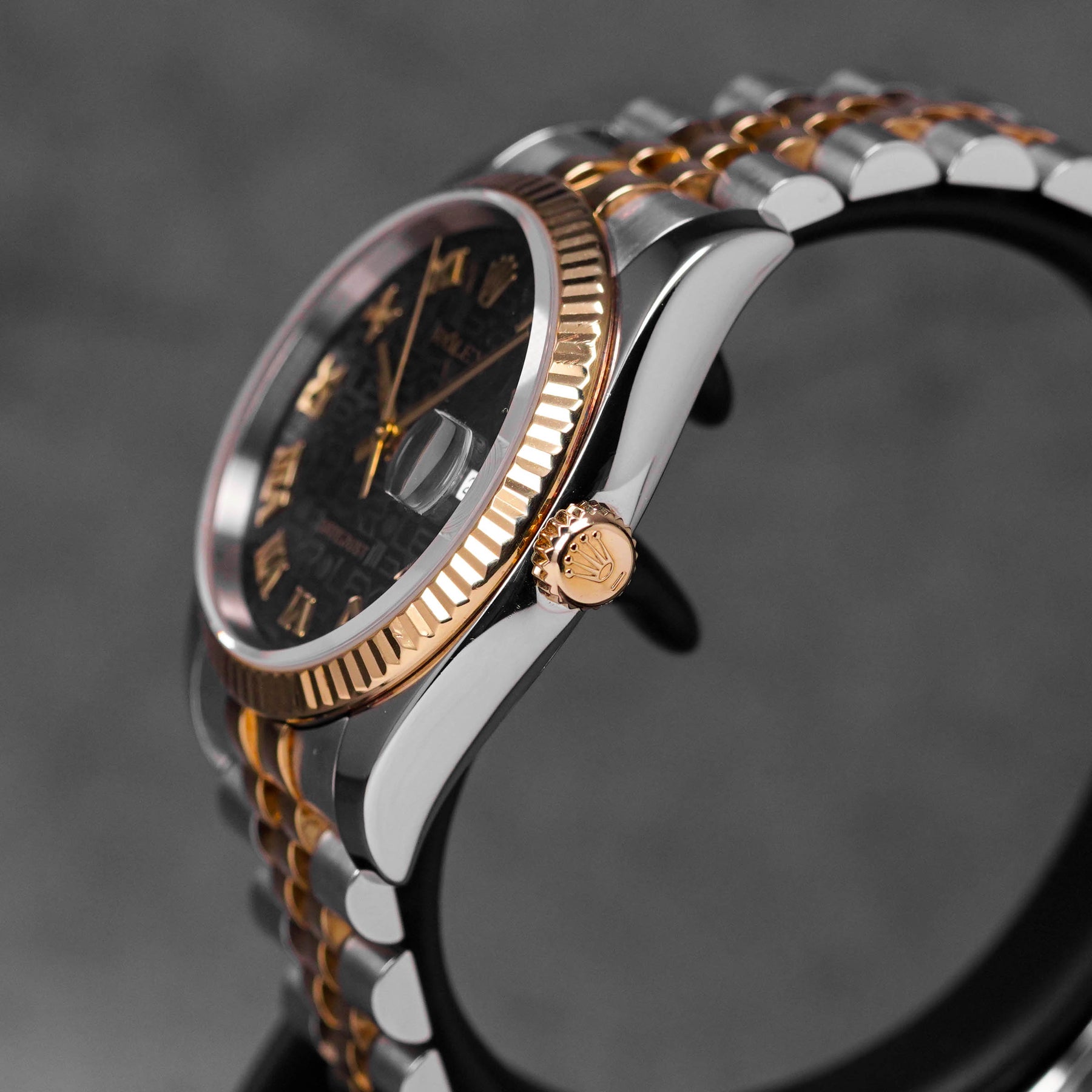 harga rolex datejust 36 black comp indonesia