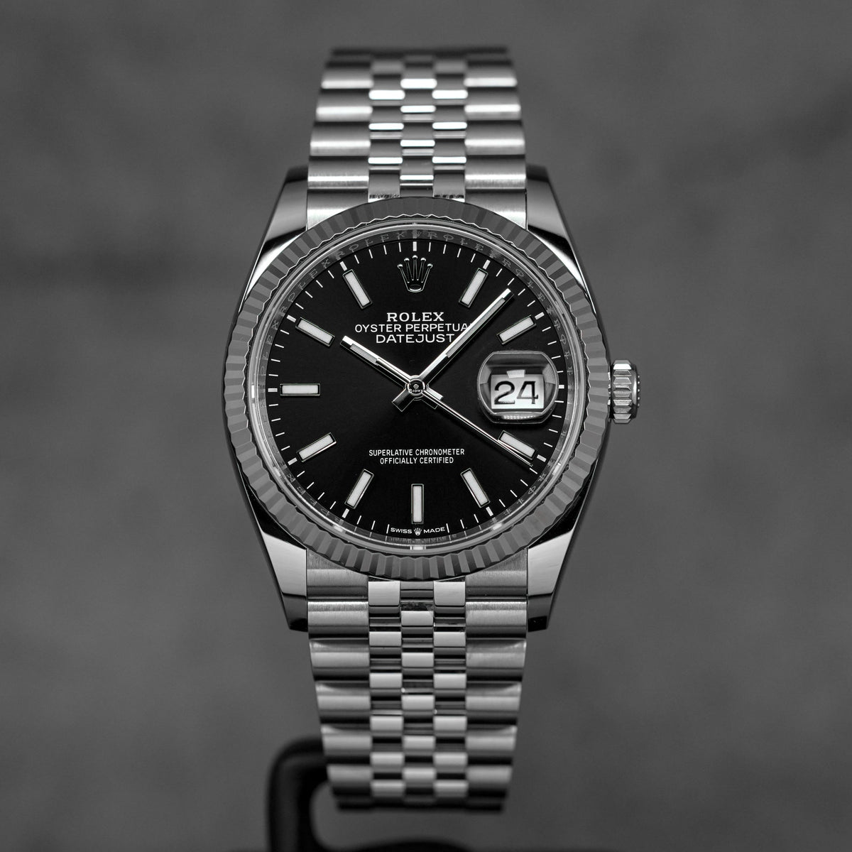 DATEJUST 36MM BLACK DIAL (2022)