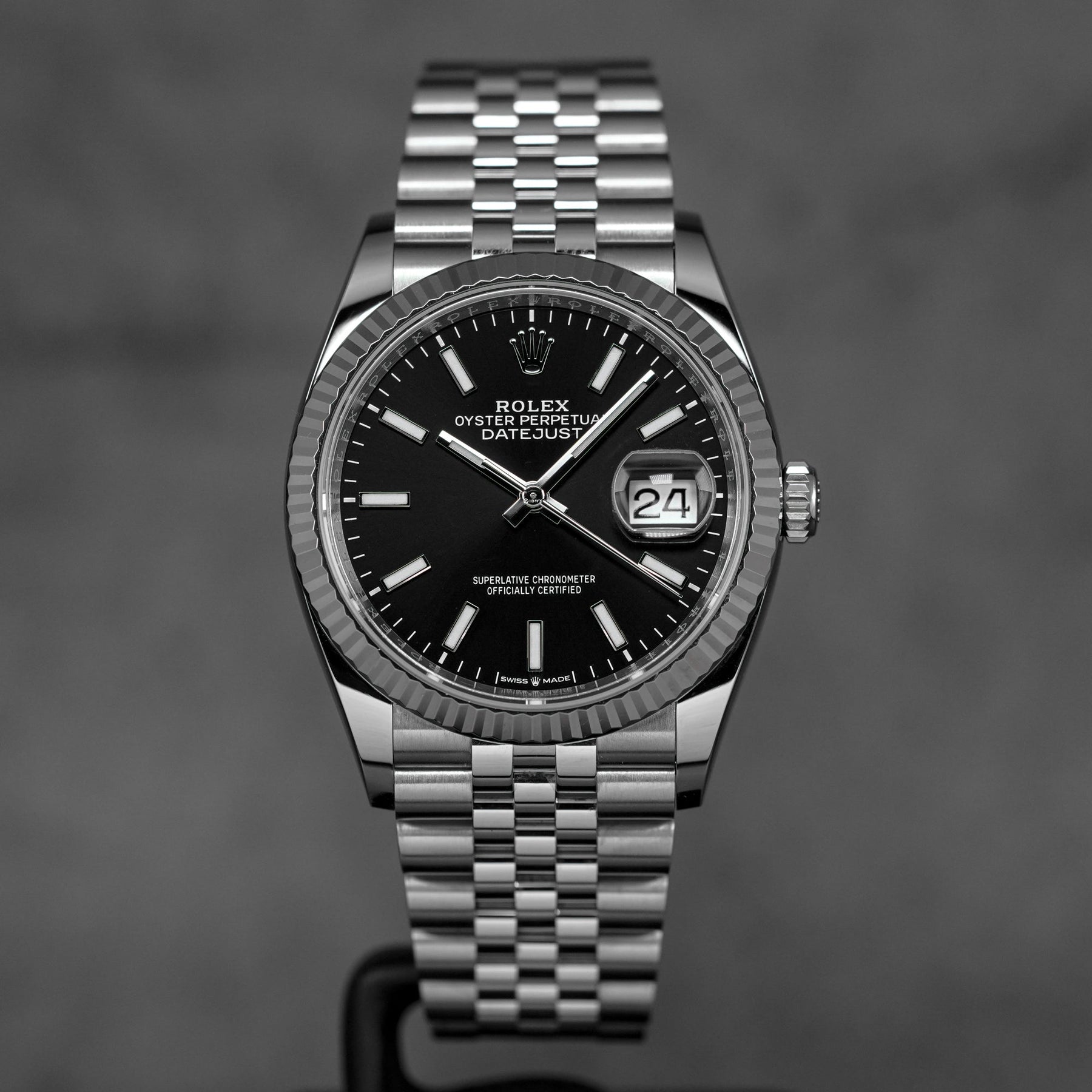 DATEJUST 36MM BLACK DIAL (2022)