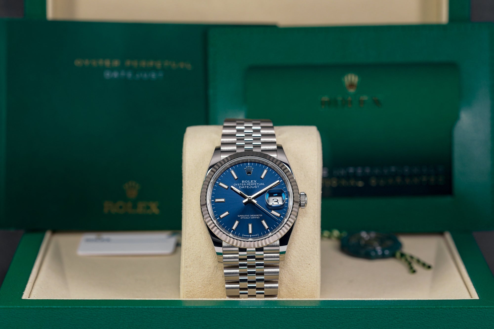 DATEJUST 36MM BLUE DIAL (2026)