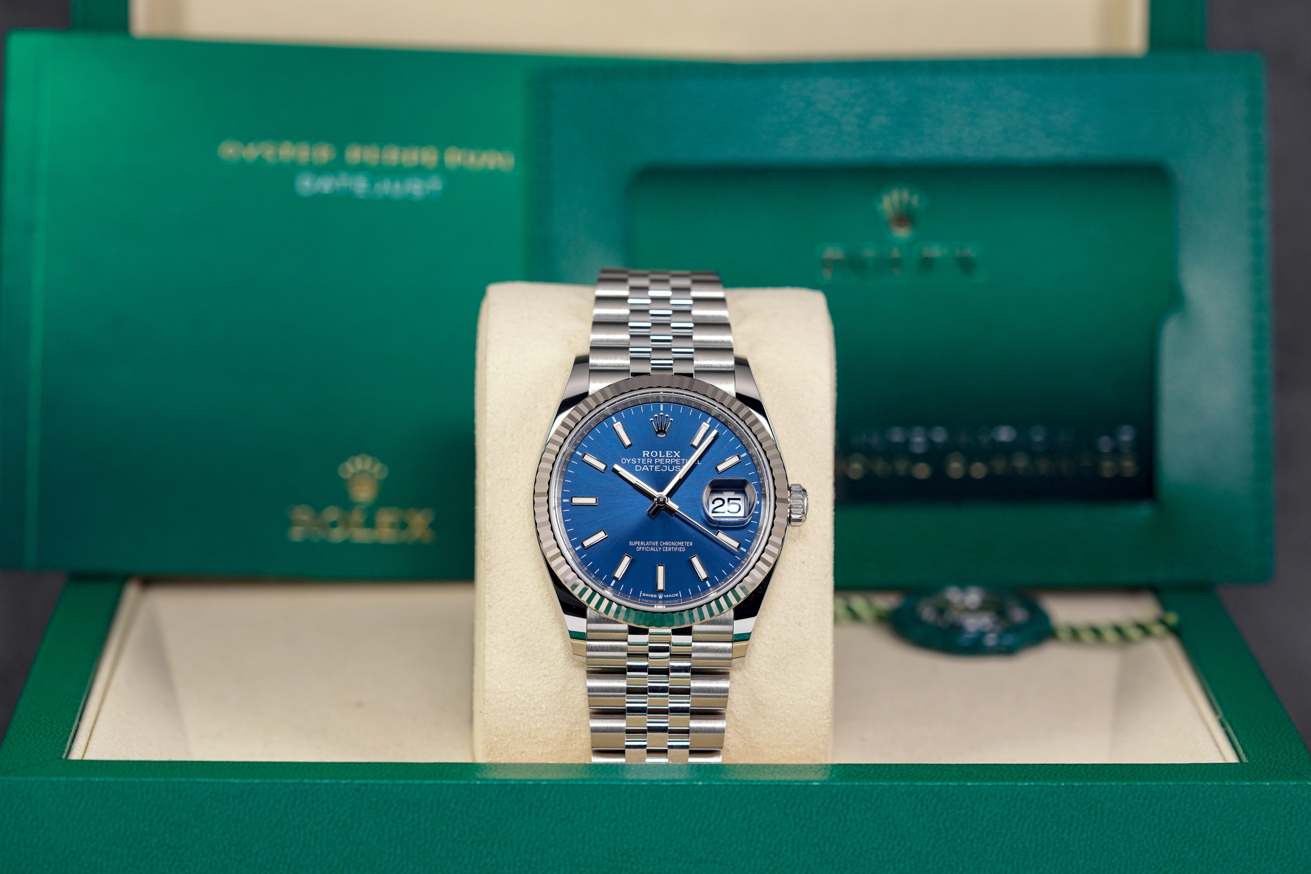 harga rolex datejust 36 blue indonesia terbaru
