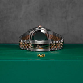 DATEJUST 36MM TWOTONE ROSEGOLD CHOCO DIAL (2025)