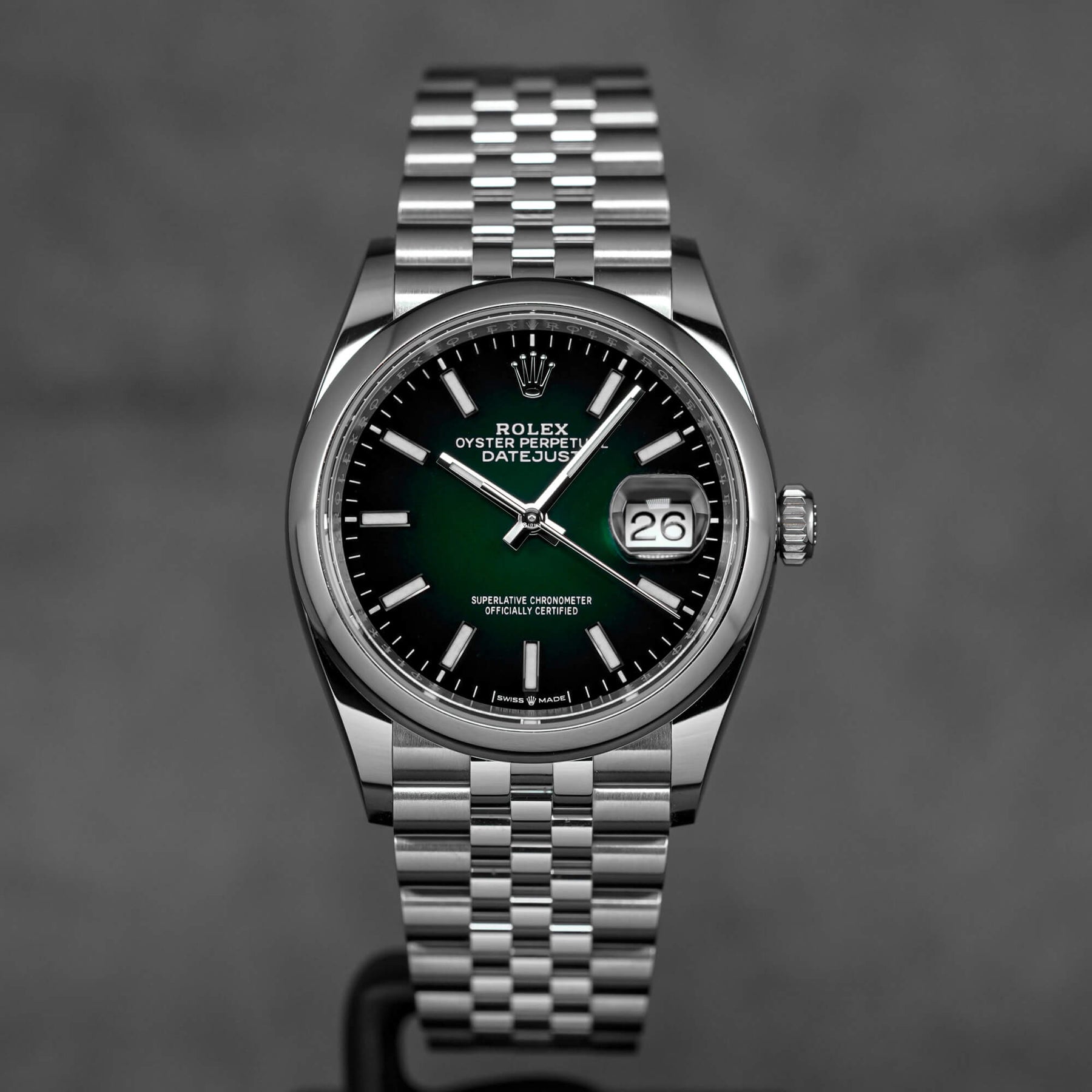 DATEJUST 36MM GREEN OMBRE DIAL (2026)
