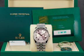 harga rolex datejust 36 pink roman indonesia