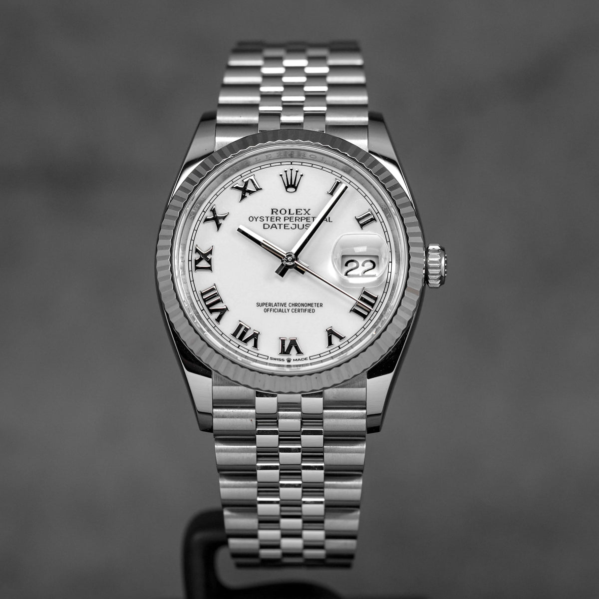 harga rolex datejust 36 white roman indonesia