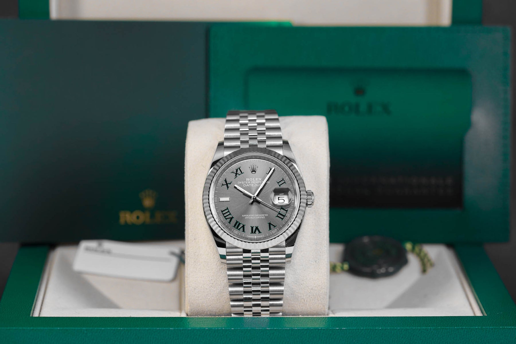 DATEJUST 36MM WIMBLEDON DIAL (2023)