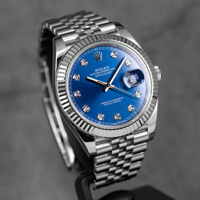 harga rolex datejust 41 blue diamond indonesia