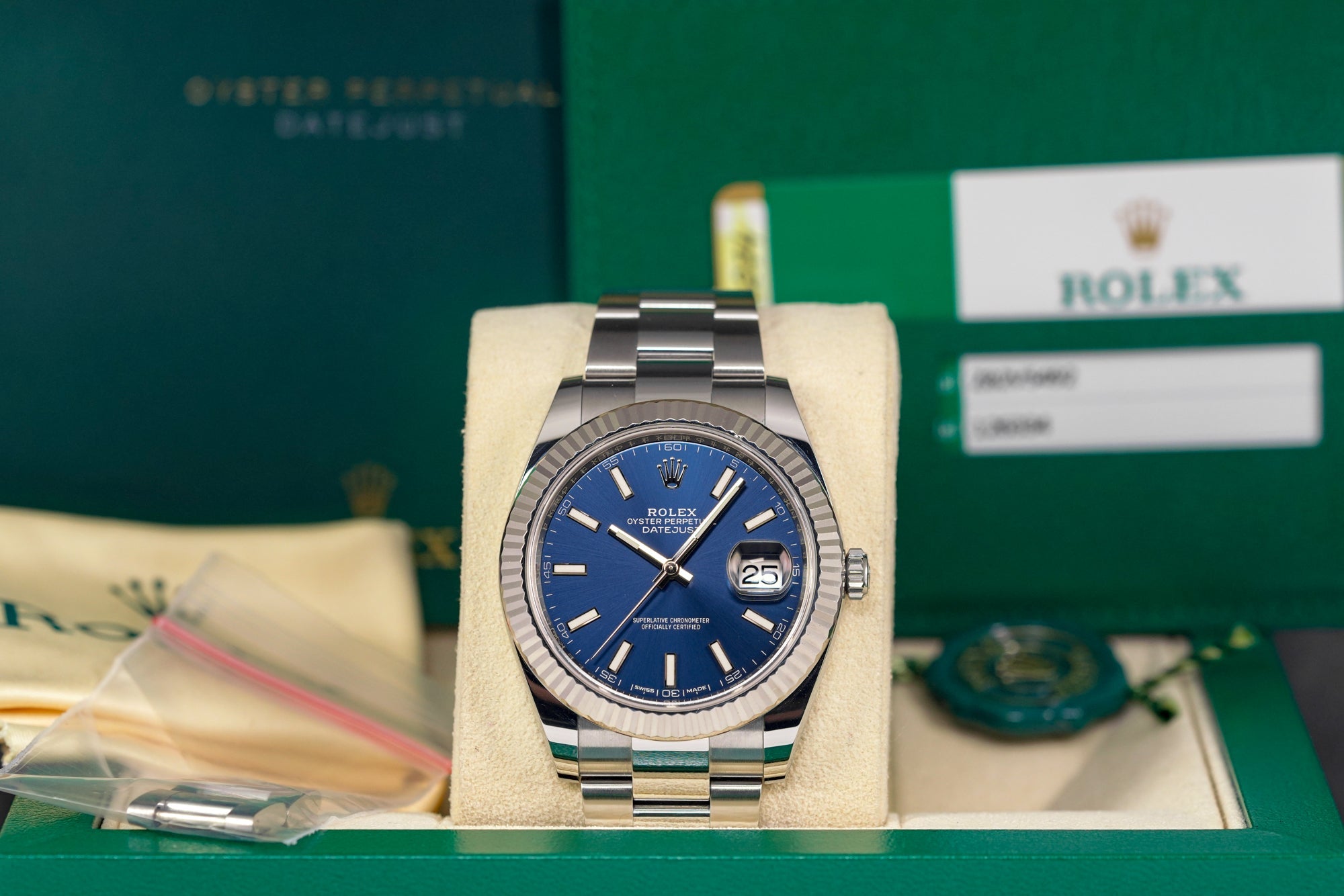 harga rolex datejust 41 blue indonesia