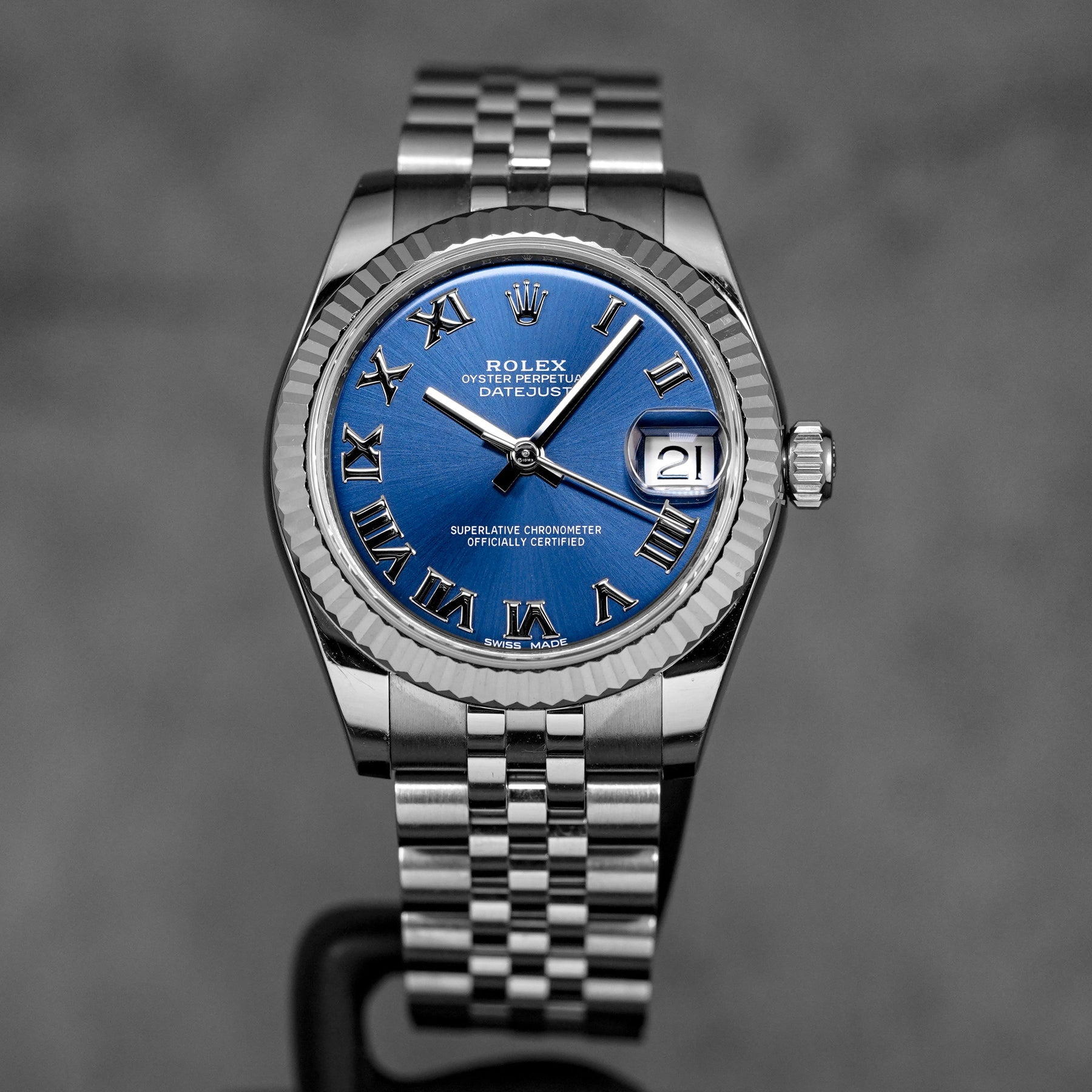 harga rolex datejust 41 blue roman indonesia