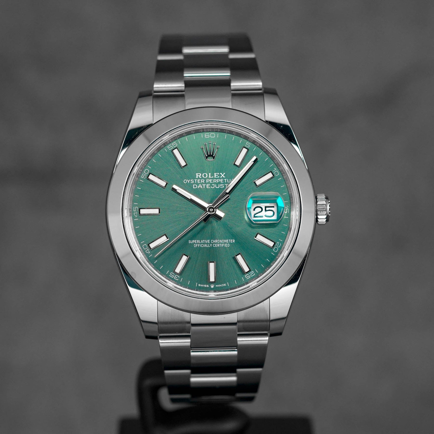 DATEJUST 41MM MINT GREEN DIAL (2026)