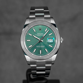 DATEJUST 41MM MINT GREEN DIAL (2026)