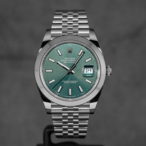 DATEJUST 41MM MINT GREEN DIAL (2026)