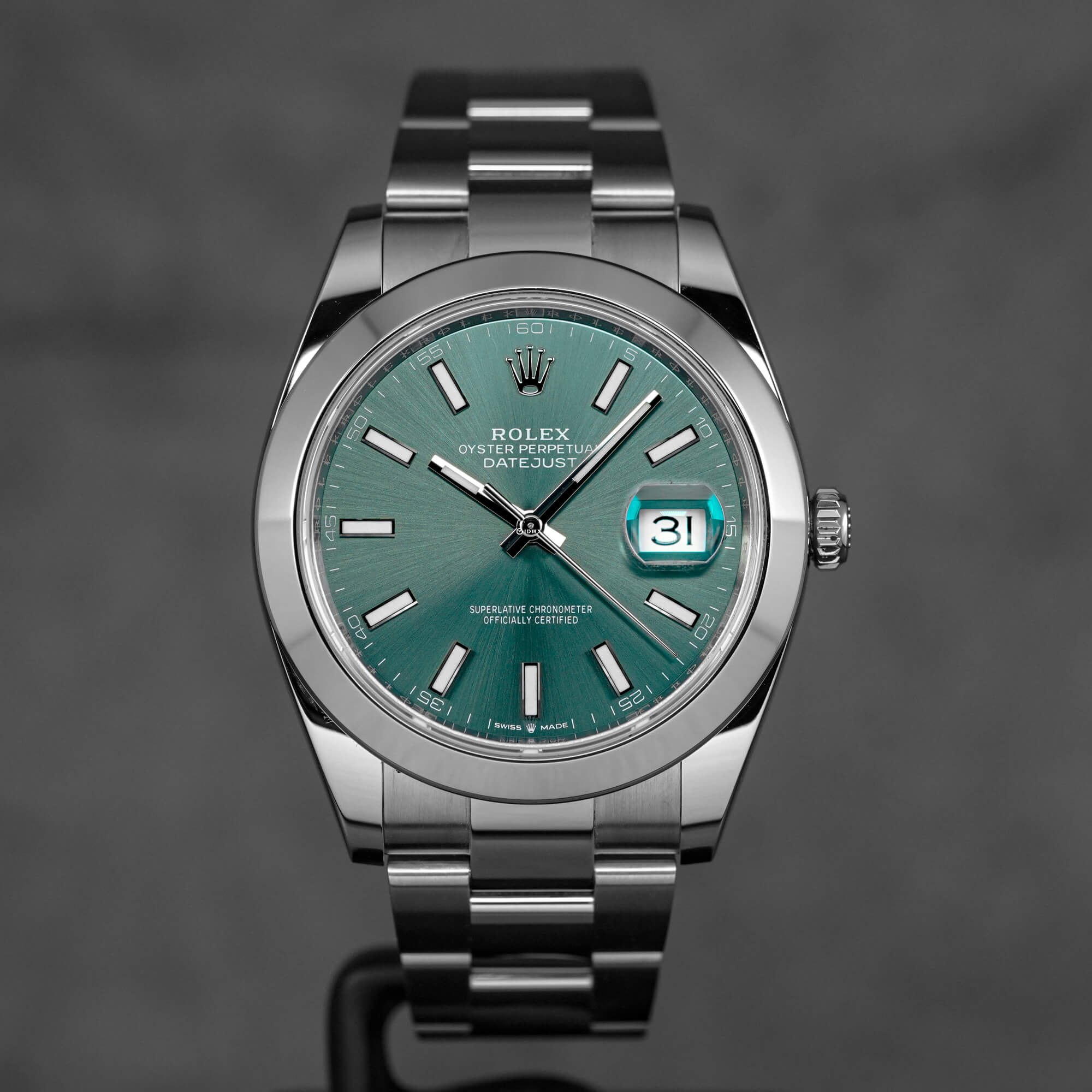 DATEJUST 41MM MINT GREEN DIAL (2025)