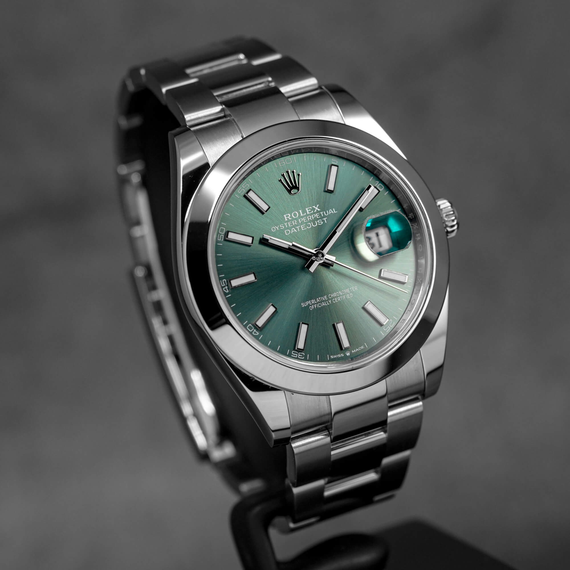 DATEJUST 41MM MINT GREEN DIAL (2025)