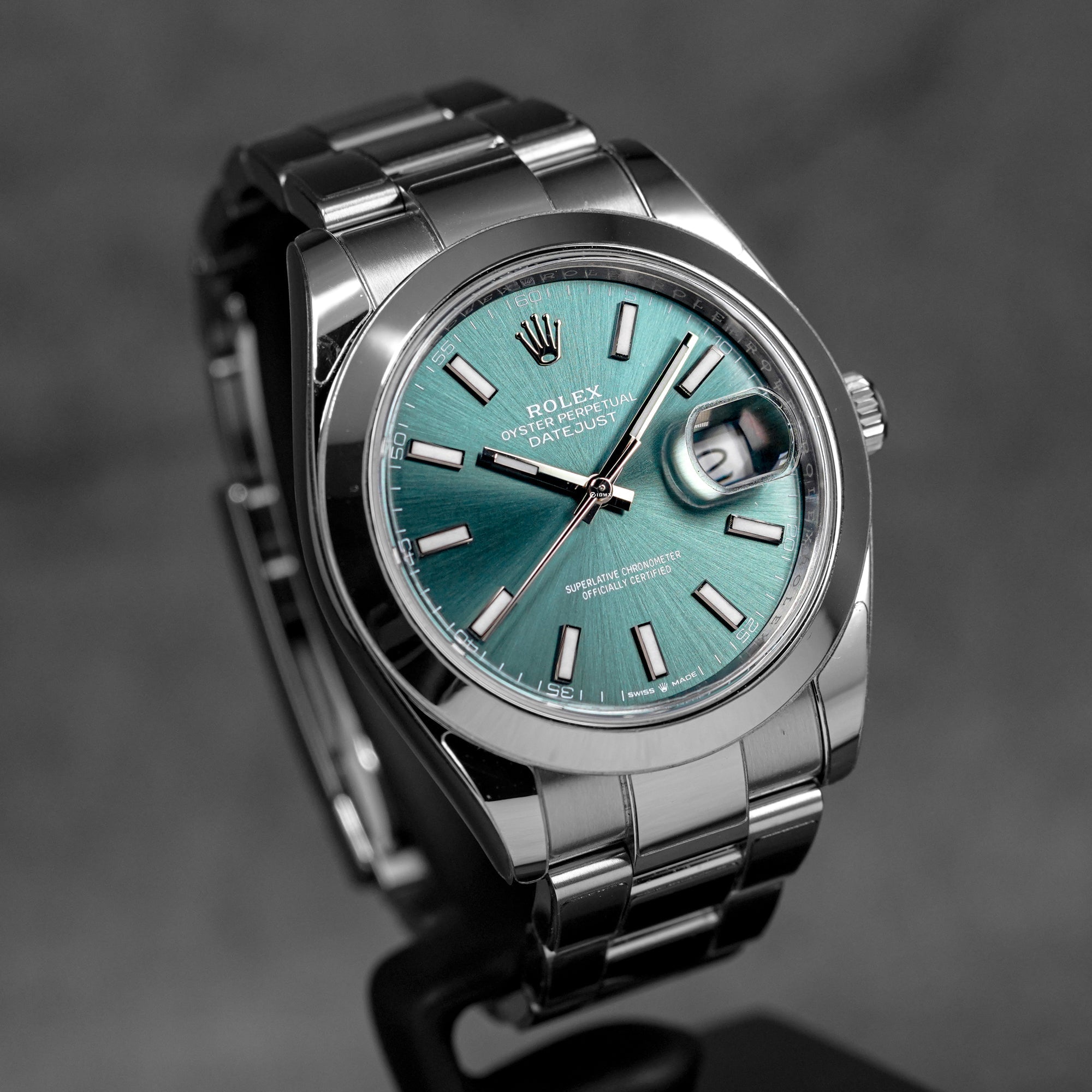 harga rolex datejust 41 mint green indonesia