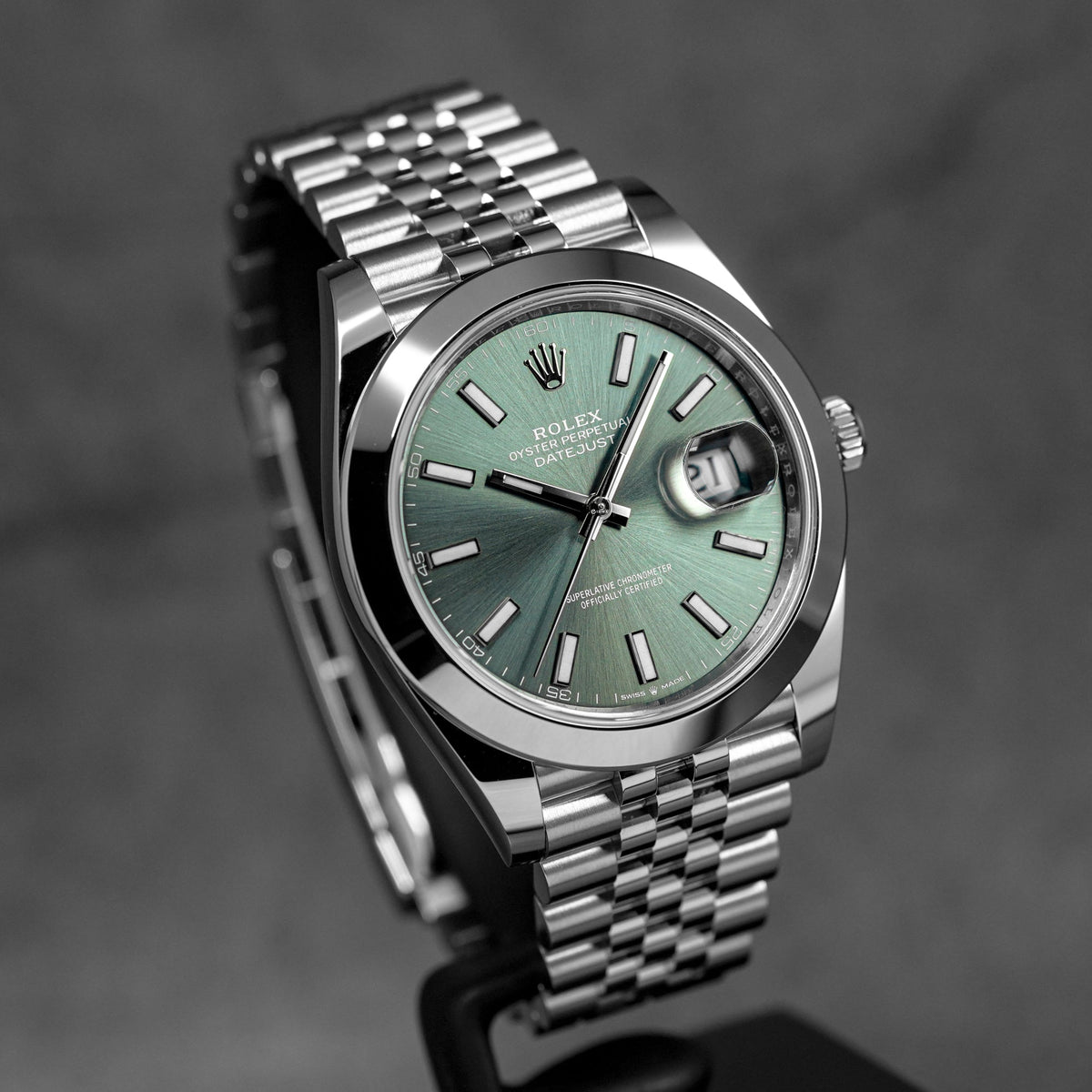 DATEJUST 41MM MINT GREEN DIAL (2026)