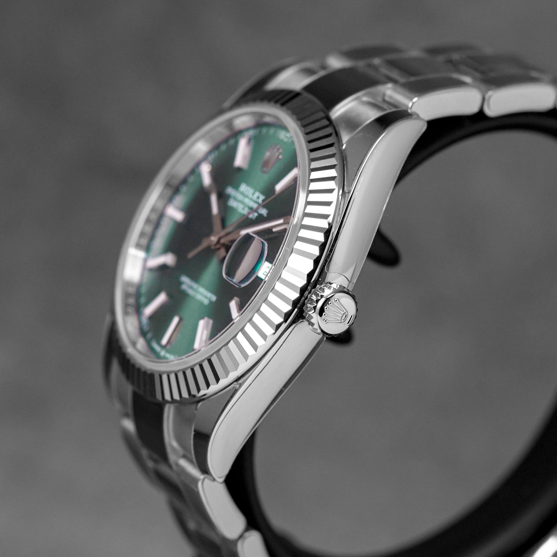 harga rolex datejust 41 mint green indonesia