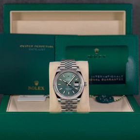 DATEJUST 41MM MINT GREEN DIAL (2026)