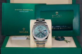 DATEJUST 41MM MINT GREEN DIAL (2026)