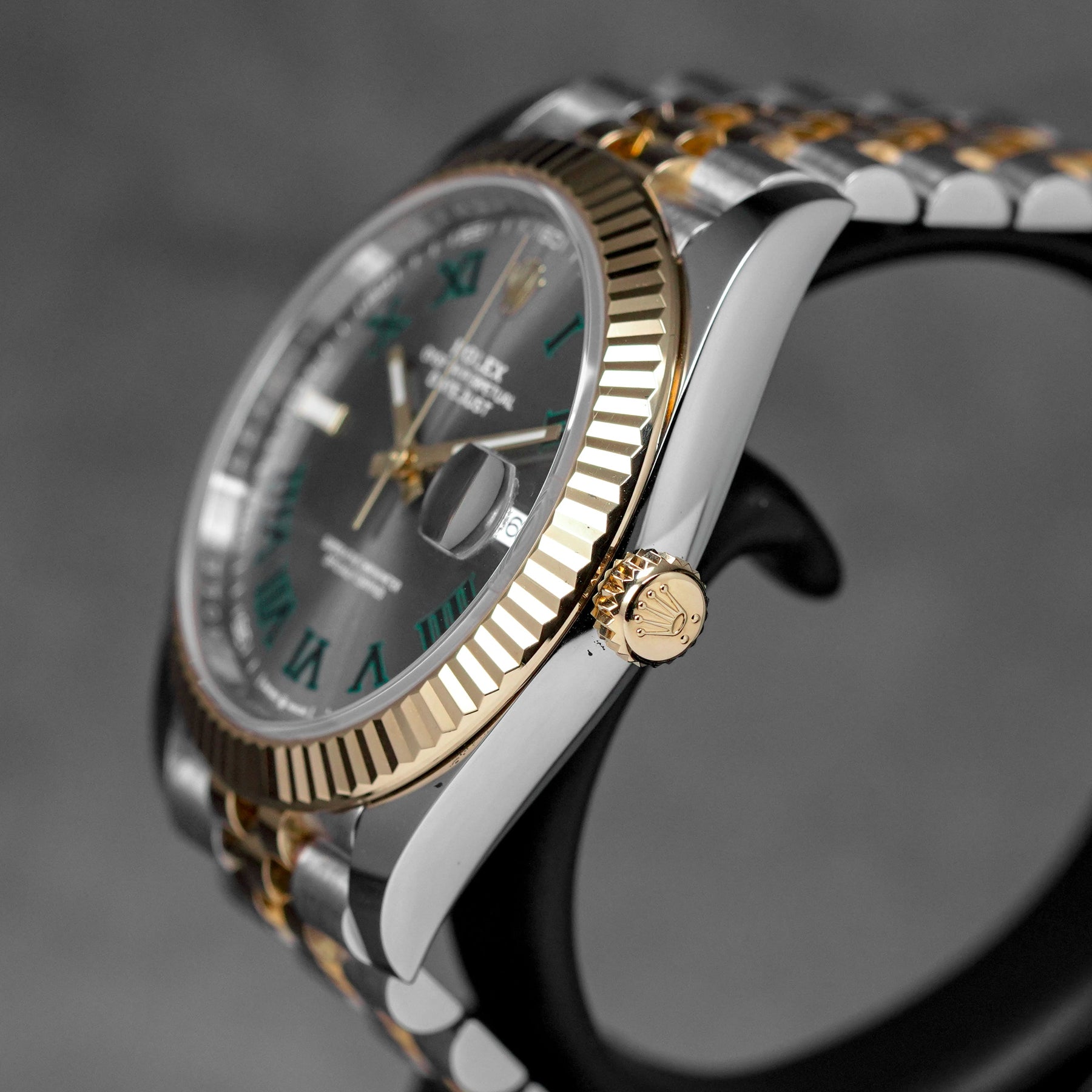 harga rolex datejust 41 yellowgold wimbledon indonesia