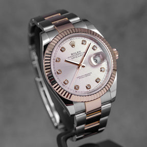 harga rolex datejust 41mm pink sundust indonesia