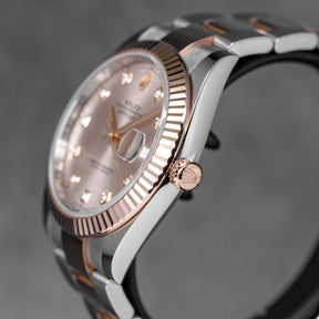 harga rolex datejust 41mm pink sundust indonesia