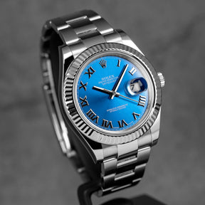 harga rolex datejust ii blue azzurro indonesia