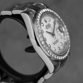 harga rolex datejust ii custom diamond mop