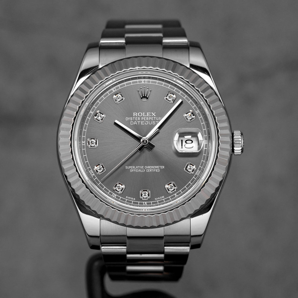 harga rolex datejust ii rhodium diamond indonesia