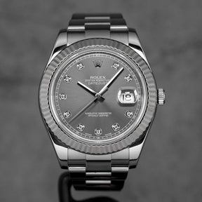 harga rolex datejust ii rhodium diamond indonesia