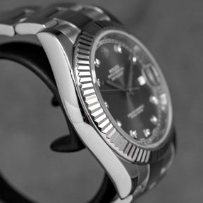 harga rolex datejust ii rhodium diamond indonesia