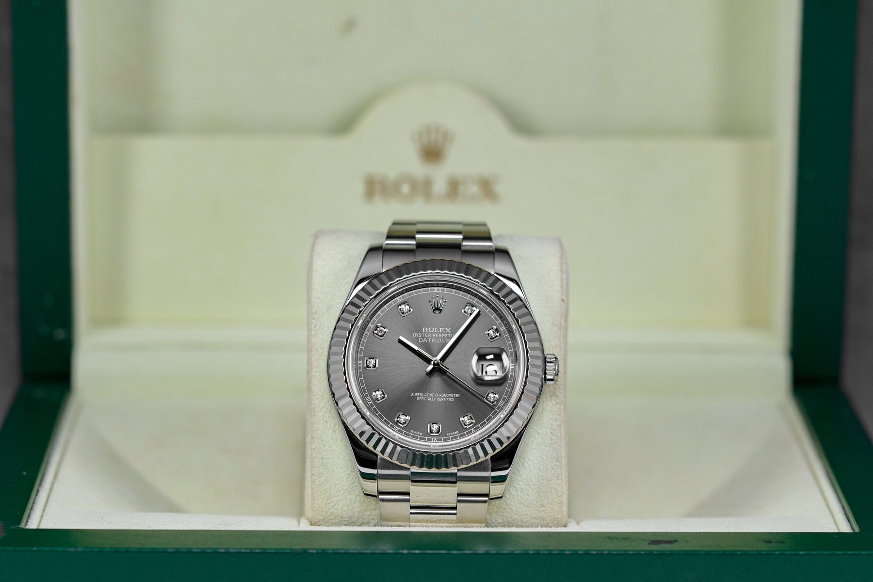 harga rolex datejust ii rhodium diamond indonesia