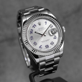 harga rolex datejust ii silver arabic indonesia
