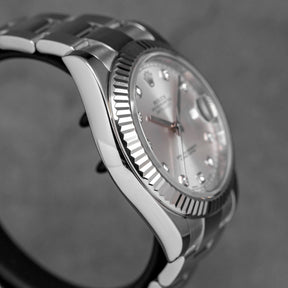 harga rolex datejust ii silver diamond indonesia