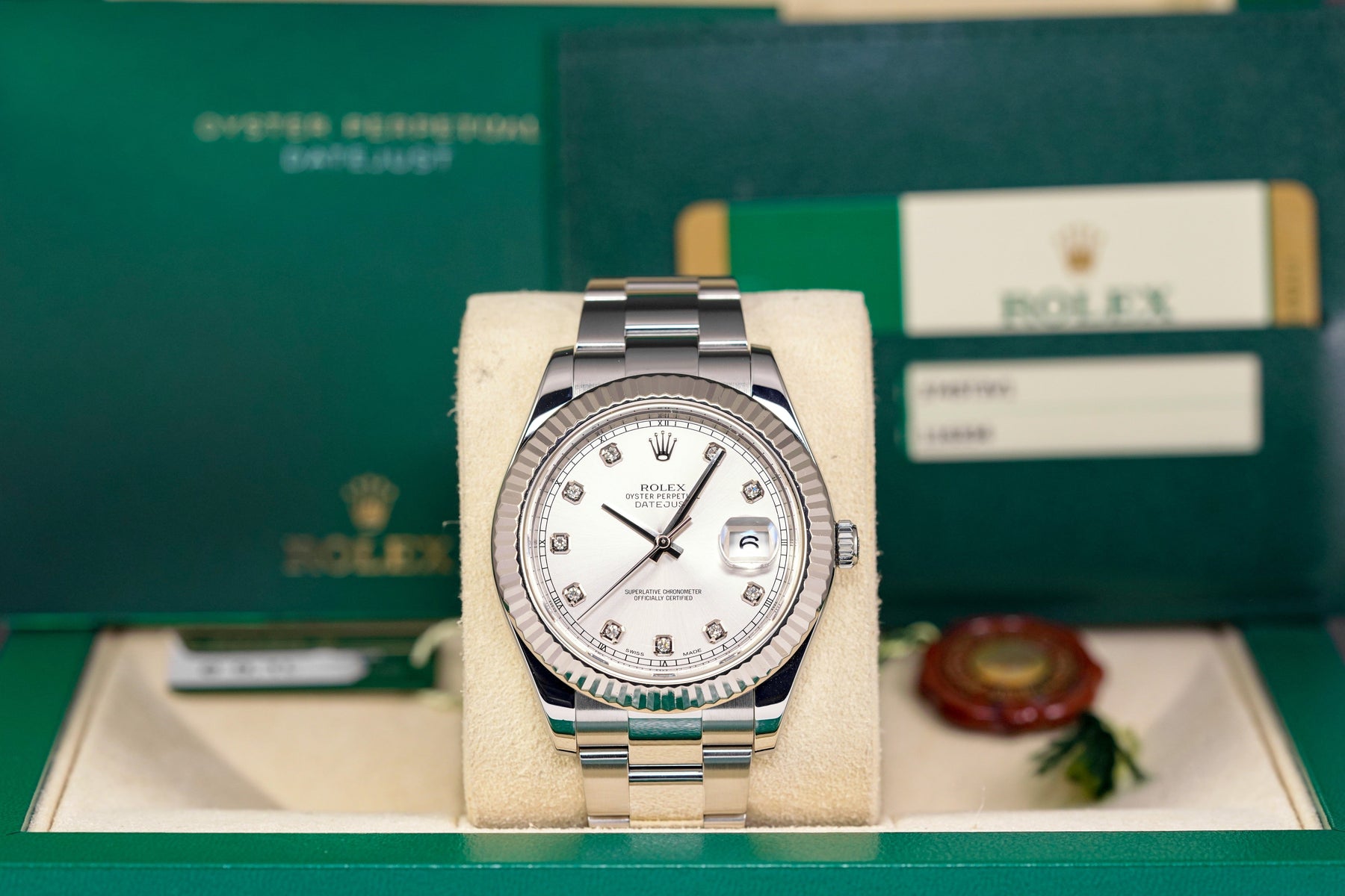 harga rolex datejust ii silver diamond indonesia