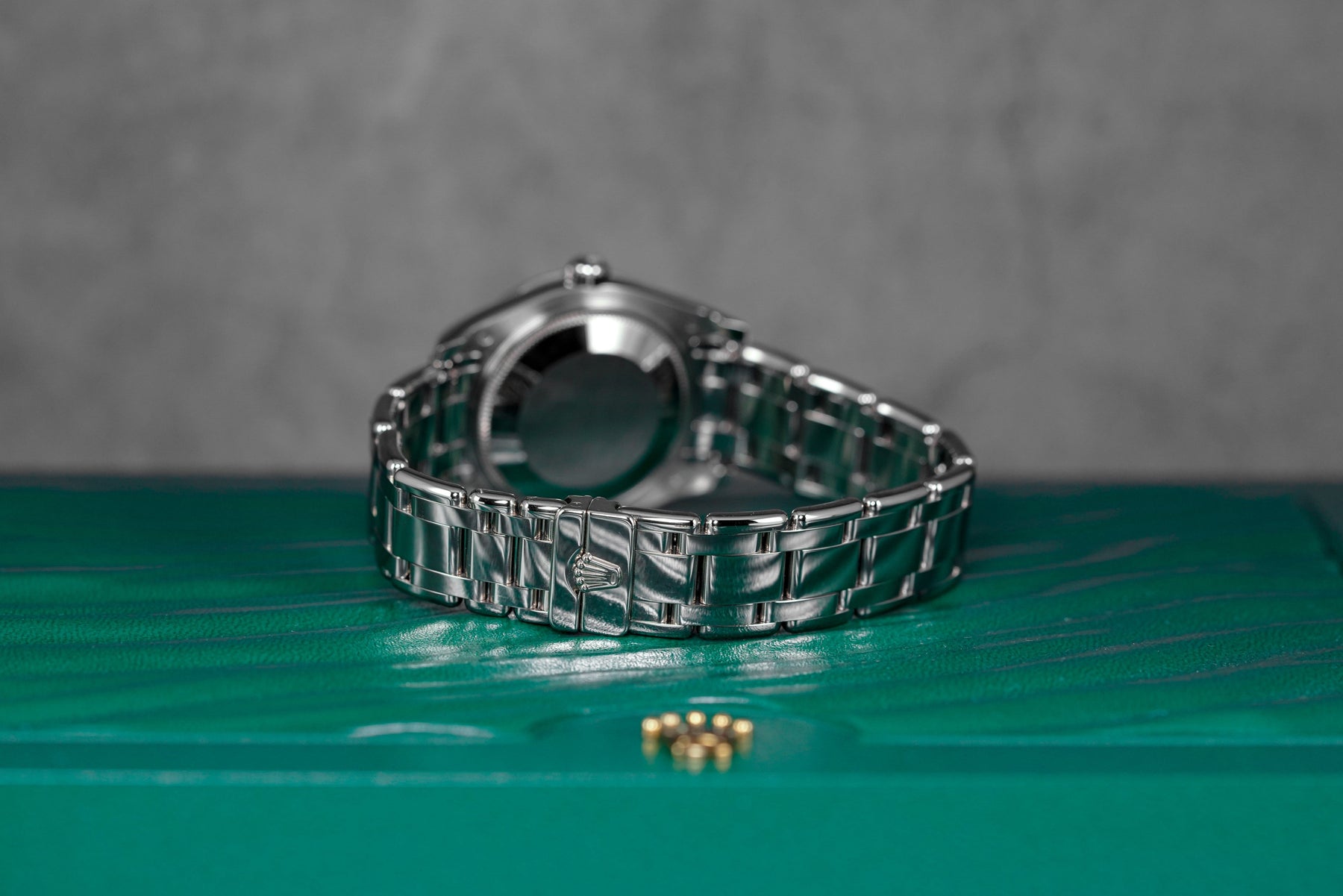 DATEJUST PEARLMASTER 34MM WHITEGOLD SILVER DIAMOND DIAL (2022)