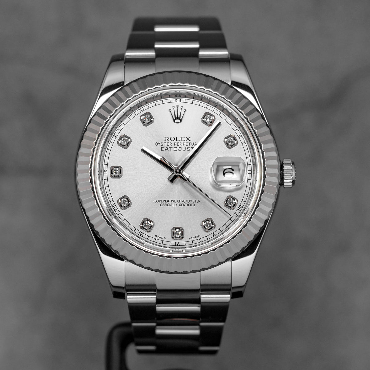 harga rolex datejust ii silver diamond indonesia