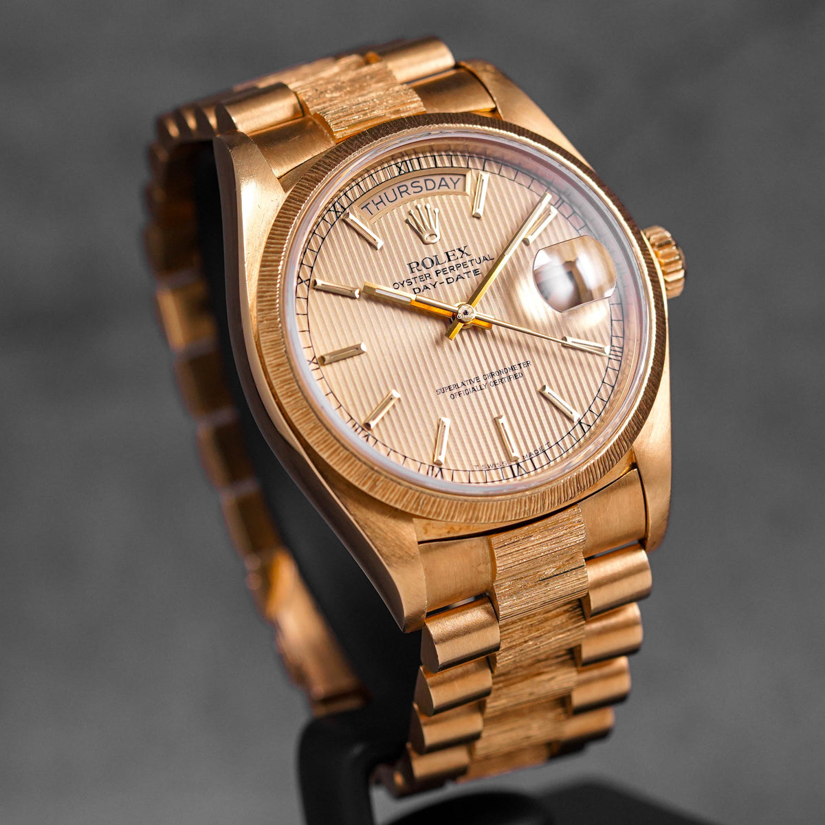 harga rolex daydate 36 18078 champagne