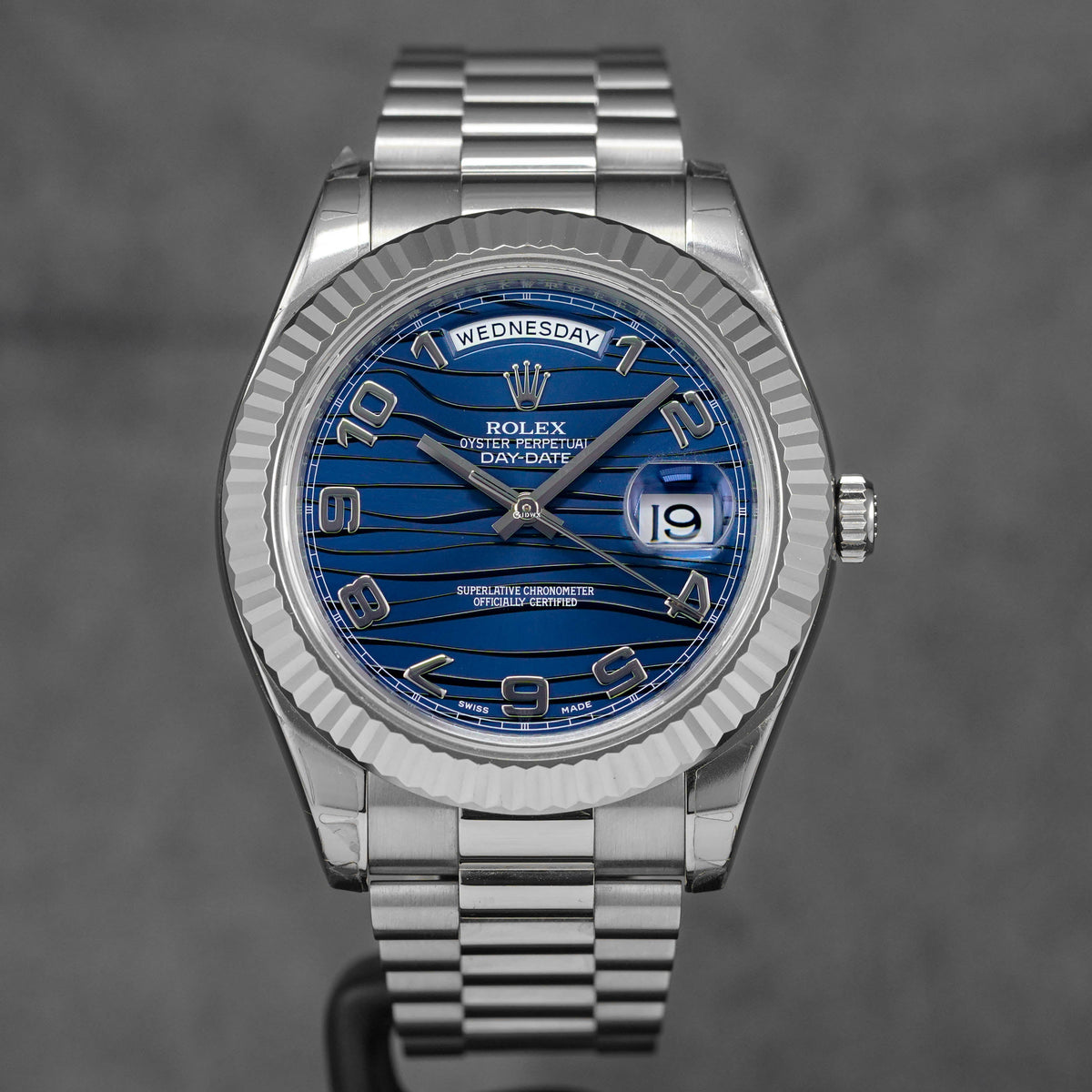 harga rolex daydate ii blue wave indonesia
