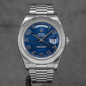 harga rolex daydate ii blue wave indonesia