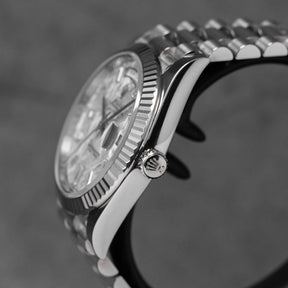 DAYDATE 40MM WHITEGOLD METEORITE DIAMOND DIAL (2019)