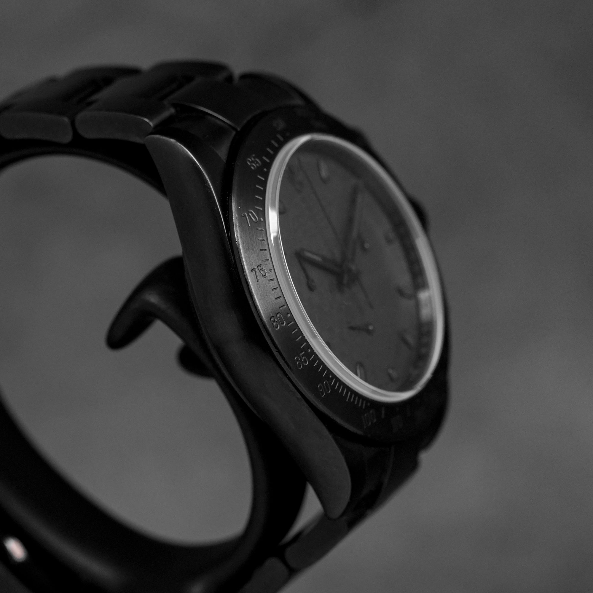 MAD COLLECTOR CUSTOM DAYTONA 116520 BLACK PVD GREY DIAL (WATCH ONLY)