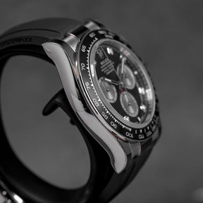 DAYTONA OYSTERFLEX WHITEGOLD BLACK DIAMOND DIAL RING BEZEL (2025)