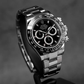 DAYTONA STEEL BLACK DIAL CERAMIC BEZEL (2021)