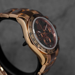 DAYTONA ROSEGOLD CHOCO ARABIC DIAL (WATCH ONLY)