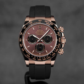 DAYTONA OYSTERFLEX ROSEGOLD CHOCO DIAL RING BEZEL (2025)