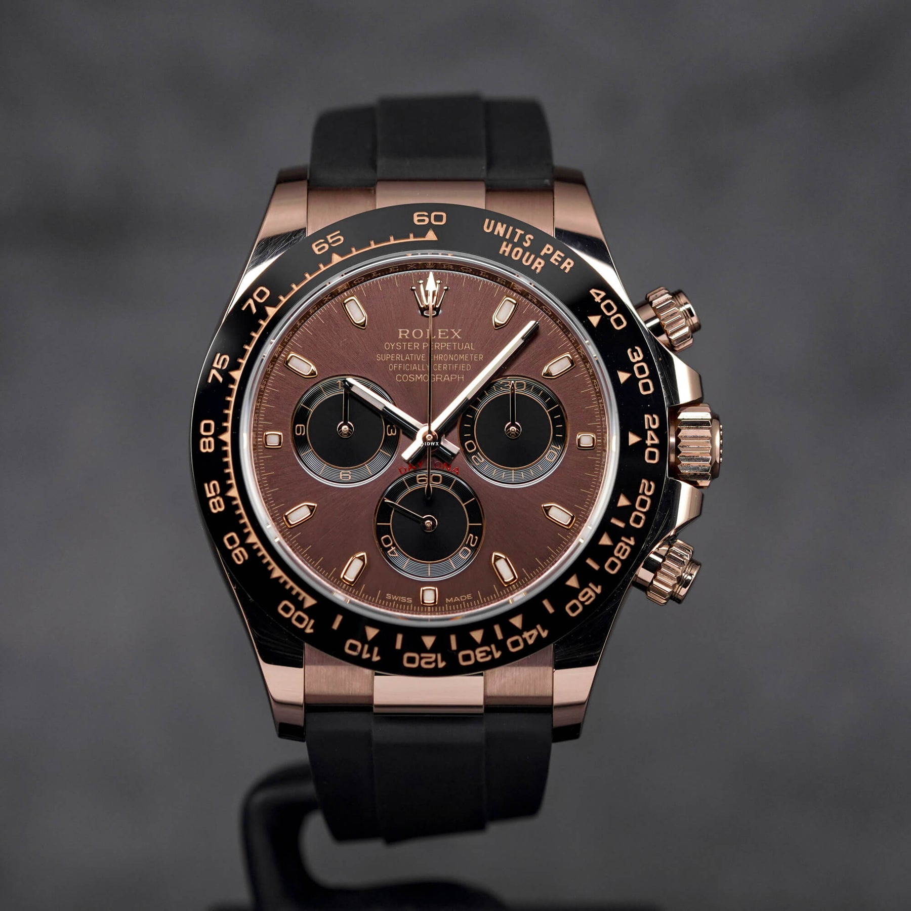 DAYTONA OYSTERFLEX ROSEGOLD CHOCO DIAL (2021)