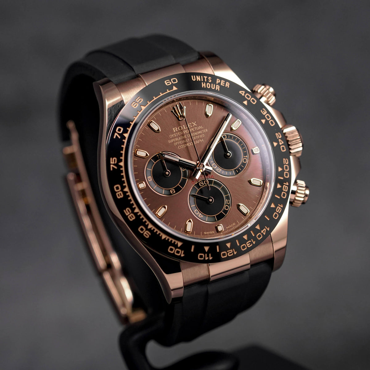 DAYTONA OYSTERFLEX ROSEGOLD CHOCO DIAL (2021)